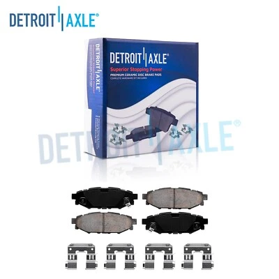 REAR Ceramic Brake Pads for Subaru Forester Impreza Outback Legacy XV Crosstrek - Image 1 of 4