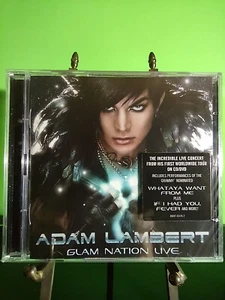 Adam Lambert Glam Nation Live 2011 CD+DVD Brand New Sealed - Picture 1 of 6