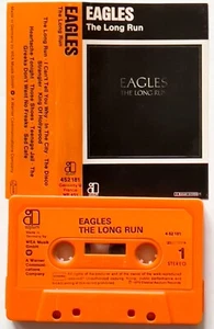EAGLES *VG* "THE LONG RUN" 1979 GERMAN - IMPORT  ELEKTRA/ASYLUM CASSETTE - Imagen 1 de 1