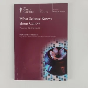 The Great Courses, What Science Knows about Cancer Guidebook Only 2013 No 1956 - Imagen 1 de 9