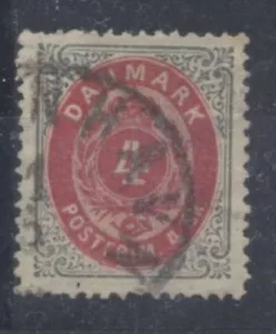 13225 Dänemark, gest. Briefmarke Nr:18 I A - Bild 1 von 1