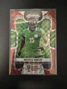 2018 Panini Prizm World Cup Red Mosaic Prizm Moses Simon #142 - Picture 1 of 1