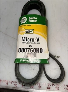 Serpentine Belt-Fleetrunner Heavy Duty Micro-v Belt Gates 080760HD / 25080760HD - Picture 1 of 2