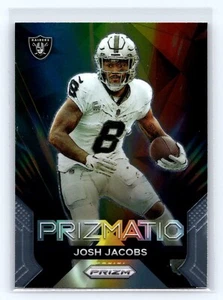 2023 Panini Prizm - Prizmatic #15 Josh Jacobs Las Vegas Raiders - Picture 1 of 2