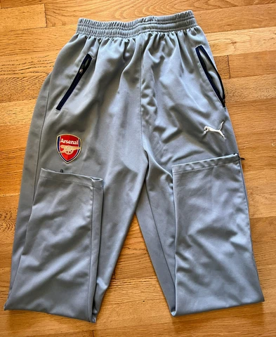 Mens Puma FC Arsenal London Pants Pantalones Football Soccer Size Large L Cover