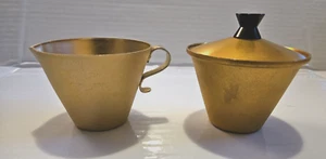 MCM Color Craft Nesting Zucker und Milchkännchen Set Rosegold Farbe Aluminium 3 tlg Set - Bild 1 von 5