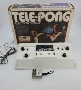 JUEGO TV ELECTRÓNICO TELEPONG DE ENTEX en caja original PARA REPUESTOS  - Imagen 1 de 12