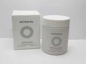 NUTRAFOL STRESS ADAPTOGEN HAIR WELLNESS BOOSTER 60 CAPSULES (BOXED) EXP: 07/2025 - Picture 1 of 5