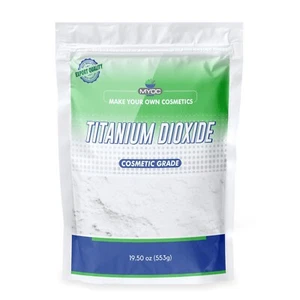 MYOC Titanium Dioxide Powder Cosmetic Grade - {553g/19.50oz}. - Picture 1 of 9
