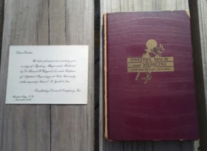 1933 Mystery Magic and Medicine Howard Haggard 1st ED w/ Publisher Card - Imagen 1 de 17
