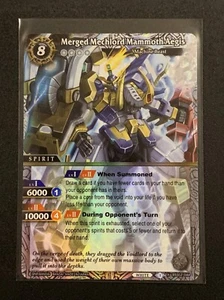 Merged Mechlord Mammoth Aegis | BSS02-044 X | False Gods | Battle Spirits Saga - Picture 1 of 3