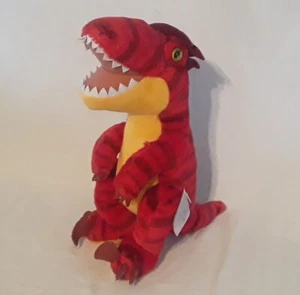 16" Build-A-Bear Red Dinosaur T REX Velociraptor Raptor Plush B-A-B (2019) - Picture 1 of 11