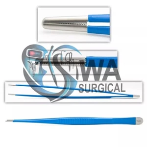 DeBakey Tissue Forceps 2 PCs Set 20 & 24cm With 2mm tip Insulated Instruments - Bild 1 von 3