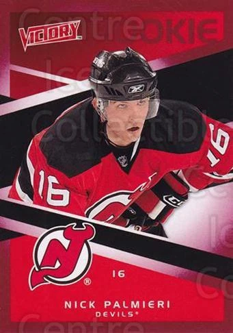 2010-11 UD Victory Red #232 Nick Palmieri - Image 1 of 1