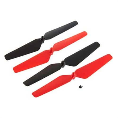 DROMIDA ONIMUS ABS PROPS FULL SET 2 x CW + 2 x CCW BLACK & RED QUADCOPTER - Image 1 of 1