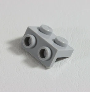 LEGO® Light Bluish Gray Bracket 1 x 2 - 1 x 2 MOC parts 99781 - 100 pcs - Picture 1 of 8