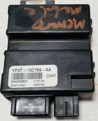 Lincoln Continental Seat 2001 2002 módulo de calefacción con memoria YF3T-13C789-AA LH Drive Foto 1 de 4