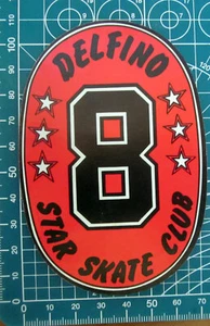 Delfino Star Skate Club  ADESIVO STICKER VINTAGE NEW ORIGINAL - Imagen 1 de 2
