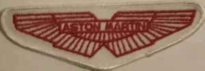 Aston Martin embroidered sew on patch - Picture 1 of 2