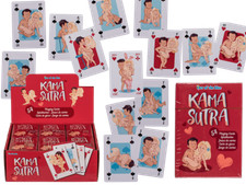 Kama Sutra Playing Cards - Valentines Gift Novelty Game Secret Santa Game Deck 