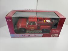 Sun Star 1965 Chevrolet C20 Step Side Pickup Firetruck 1:18 Scale Diecast Boxed