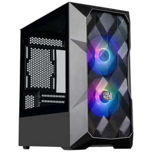 Cooler Master TD300 Mesh, Micro-ATX Gehäuse, ARGB, Tempered Glass - schwarz - Bild 1 von 3