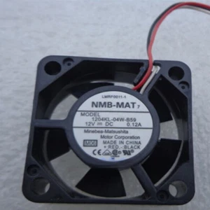 1X NEW NMB 1204KL-04W-B59 30x10mm 12V 0.12A 3Pin Wired Router Cooler Cooling Fan - Picture 1 of 4