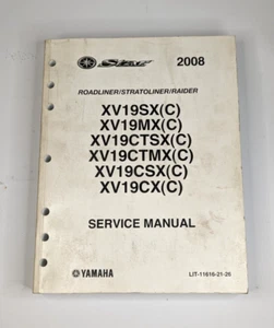 Genuine Yamaha Service Manual XV19SX(C) MX CTSX CTMX CSX CX - Foto 1 di 2