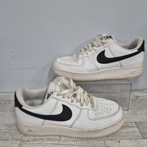 Nike Air Force 1 '07 Shoes Sneakers Low White Black Retro CT2302-100 Mens 9 - Picture 1 of 7
