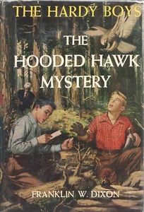 The Hardy Boys #34 The Hooded Hawk Mystery by Franklin W Dixon 1954 1959 HC DJ - Picture 1 of 7