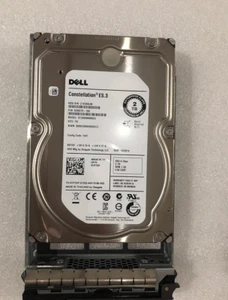 DELL 1P7DP 01P7DP 2TB 7.2K 6Gb/s 3.5" SAS HDD Hard Drive ST2000NM0023 W/ Tray - Picture 1 of 6