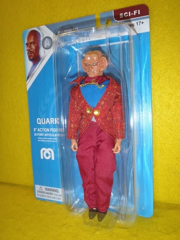 2021 MEGO TOPPS EXCLUSIVE STAR TREK DS9 QUARK UNOPENED MOC READY TO SHIP Cover
