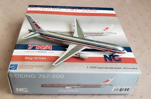NG Models Boeing 757-200 TWA Trans World Airlines N704X in 1:400 - Bild 1 von 6