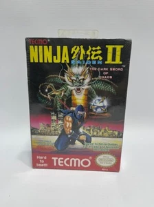Ninja Gaiden II The Dark Sword of Chaos Tecmo Nintendo NES 1990 Sealed Japan - Picture 1 of 7