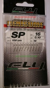FLY KENTSUME SERIE SP CODE 05SP1610 HAKEN MONTIERT MIT X3 MONOFILE - Bild 1 von 1
