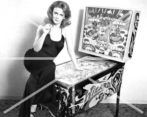 Bally Wizard Flipper Vintage 8x10 Fotografie Reprint - Bild 1 von 1