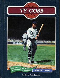 TY COBB ~ Baseball Legends Chelsea House Hardback Book ~ $14.95 SRP - Picture 1 of 2
