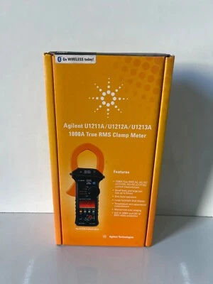 Agilent U1211A/U1212A/U1213A 1000A True RMS Zangenmessgerät - Bild 1 von 4