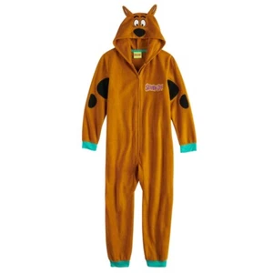 Scooby Doo Hooded Pajama Blanket Sleeper Union Suit SZ 4/5 - 6/7 - 8 NWT $42 RV - Picture 1 of 2