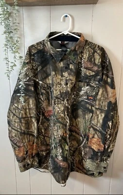 Camisa camuflada de manga larga ventilada Walls Outdoor Goods para hombre 3x Foto 1 de 4