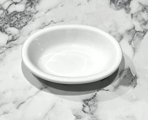 V P Co China Vodrey weiß Eisenstein ovale Seifenbeilage Schale 1800’s-1900’s USA sehr guter Zustand - Bild 1 von 9