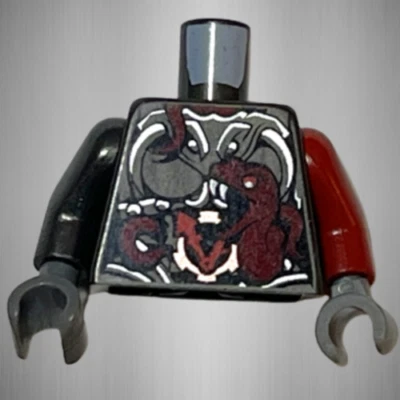 Lego® Ninjago Minifiguren-Torso 973pb2727c01 njo301 General Machia graue Hände - Bild 1 von 2