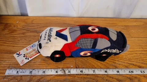 Nascar Beanie Racer Mark Martin Valvoline Car Auto Plush #6 Beanbag Cover