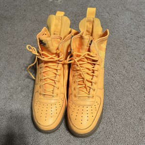Nike SF Air Force 1 Mid OBJ 2017 Size 10 VNDS Og All 917753 801 Yellow Gum  AF1 | eBay