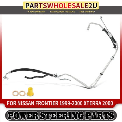 Напорный шланг гидроусилителя руля для Nissan Xterra 2000 Frontier 1999 2000 с кронштейном - Изображение 1 из 4
