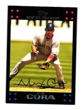 2007 Topps #565 Alex Cora Boston Red Sox