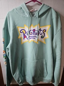 Nickelodeon Rugrats Sweatshirt Pullover Hoodie Large L - Picture 1 of 8