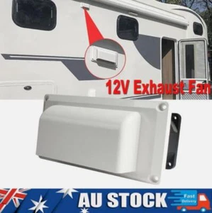 12V RV Side Air Vent Ventilation Exhaust Fan Caravan Motorhome Trailer Camper AU - Picture 1 of 12