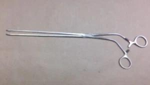 01 Storz Germany 10970KRL Sponge And Dissecting Forceps With Serrated Jaws - Picture 1 of 4