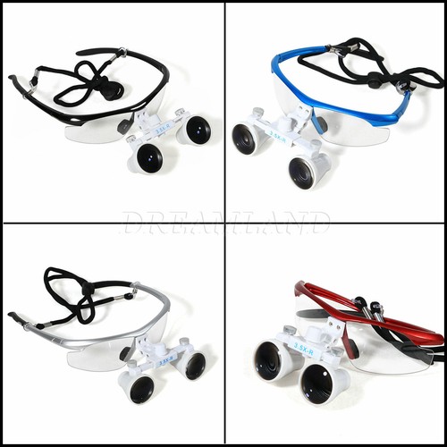 Dental 3.5X Medical Surgical Binocular Loupes 420mm Magnifier Glasses